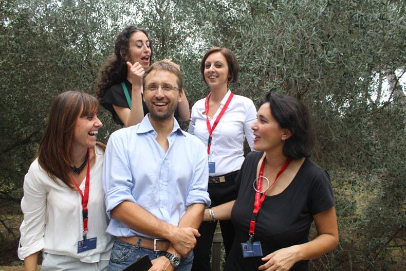 Lo staff del Museo APR, archeologici e guide turistiche