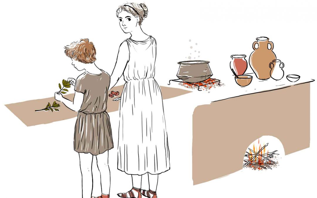 La cucina degli antichi romani